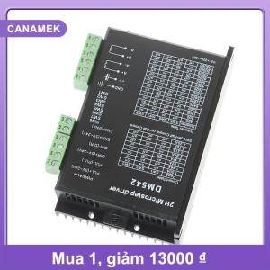【CANAMEK】 Bộ điều khiển động cơ bước dm542 Bộ điều khiển động cơ bước kỹ thuật số 2 pha