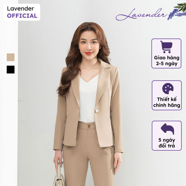 Áo khoác vest blazer nữ Tay dài Form rộng Thiết kế Hàn Quốc Blazer nữ Dài  tay Form rộng 2 lớp Thời trang - Áo vest, blazer nữ | ThờiTrangNữ.vn