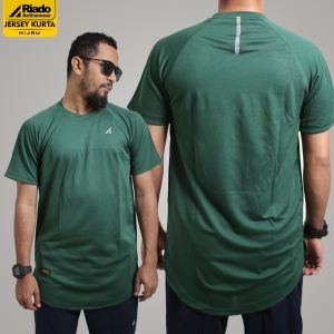 KAOS JERSEY KURTA RIADO Kaos Olahraga Sport Running Lari Jogging Pria Cowok by ROSAL
