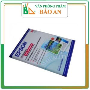 Giấy in màu Epson A4 100 tờ - Văn phòng phẩm Bảo An