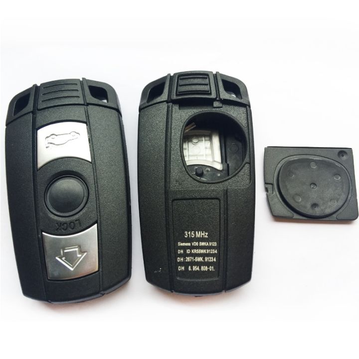 3 Buttons Car Key Fob Case for BMW E60 E90 E92 E70 E71 E72 E82 E87 E88 ...
