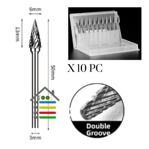 MATA BOR TUNER TUNGSTEN CARBIDE ROTARY TOOL ELECTRIC GRINDING