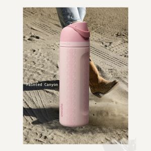 ready stock Original Authentic Owala Western Series 24oz/32oz Insulated Water Bottle 304 Stainless Steel FreeSip