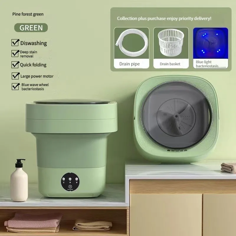 Portable Mini Fully Automatic Washing Machine for Underwear, Panties, and  Socks Designed Specifically for Separating Close-Fitting Clothing