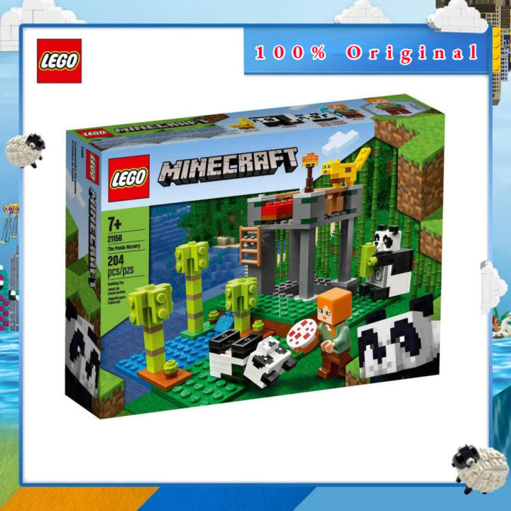 Lego 21158 Minecraft The Panda Nursery [100% Original] LEGO 21158