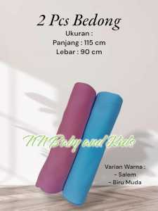 NN Baby 2 Pcs Bedong Bayi Baru lahir Pernel Kekinian terlaris ukuran 115x90 cm