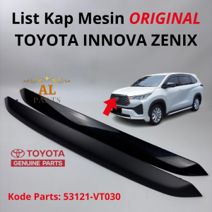 Hood Moulding List Kap mesin Original Toyota innova Zenix kode part 53121-VT030
