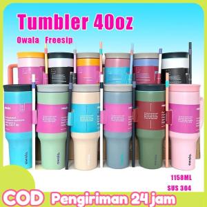 COD 40OZ Tumbler Stainless 1.2 Liter Botol Minum 1185ml Tahan Panas / Dingin Portable Stainless Steel Tumblr~HOT