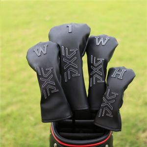 PXG Golf Club #1 #3 #5 Wood Headcovers Driver Fairway Woods Cover PU Leather Head Covers Set Protector Golf