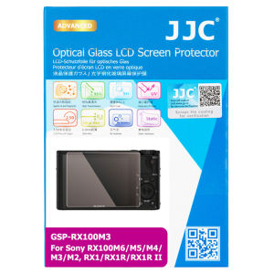 JJC Tempered Glass LCD Screen Protector for Sony DSC-RX1 RX1R RX1R II RX100 RX100M2 RX100M3 RX100M4 RX100M5 RX100M6 RX100M7 Camera Anti-Scratch HD Clear Bubble-Free Tempered Glass Screen Shield