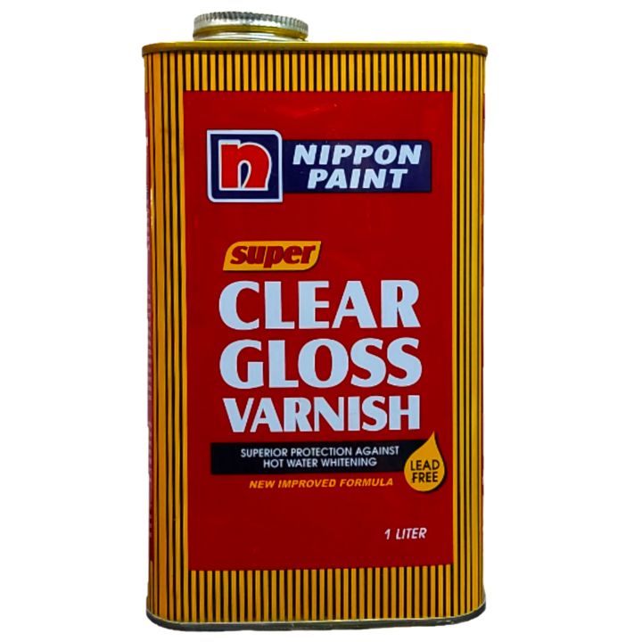 Nippon Paint Super Clear Gloss Varnish ( Valspar ) 1L Lazada PH