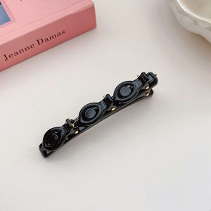 Zy Fashion Korean Version of Elegant Pearl Braided Hair Clip Womens Side Clip Fashion Girls Hair pin Hair Accessories