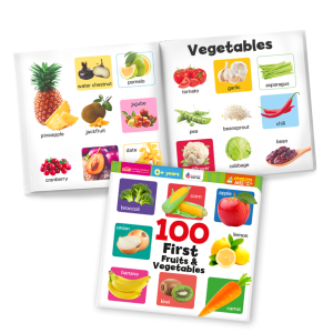 หนังสือบอร์ดบุ๊คกระดาษแข็ง หนังสือ ก ไก่เล่มแรกของหนู My first abc 100 first Animals หนัง Boardbook Dic misbook