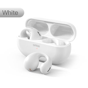 C-SAW Ambie Sound Bone Conduction Bluetooth 5.3 Earphones Earring Wireless Headphones Waterproof Headset TWS Sports Earbuds Ear Hook With Mic