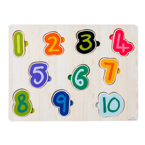 Kids Matching Graphic Pattern Hand-Eye Coordination Matching Wooden Board Learner Puzzle
