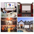 Rèm Máy Chiếu Đơn Giản, Màn Hình Chiếu Hiển Thị 16:9 HD Tại Nhà Văn Phòng Vật Tư Máy Chiếu. 