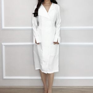 Silvervogue - SV 5854 - Veii Mid Dress | Gaun Midi Katun Pakaian Wanita