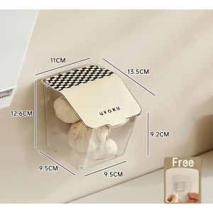 【SG】Wall-mounted Storage Basket Onion Ginger Garlic Storage Basket Bathroom Wall-mounted Storage Box