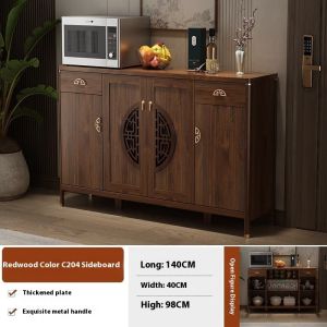Urban Echo Modern Storage Cabinet Solid Wood Sideboard Wine Tea Living Room