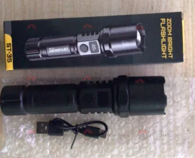 (COD) 300W Senter LED Super Terang Portabel Zoom Rechargeable Ipx8 Tahan Air 18650 Baterai Tahan Lama / senter cas tahan lama 50 jam/senter zoom 90000 lumens / senter led cas tahan 24 jam/senter swat police original