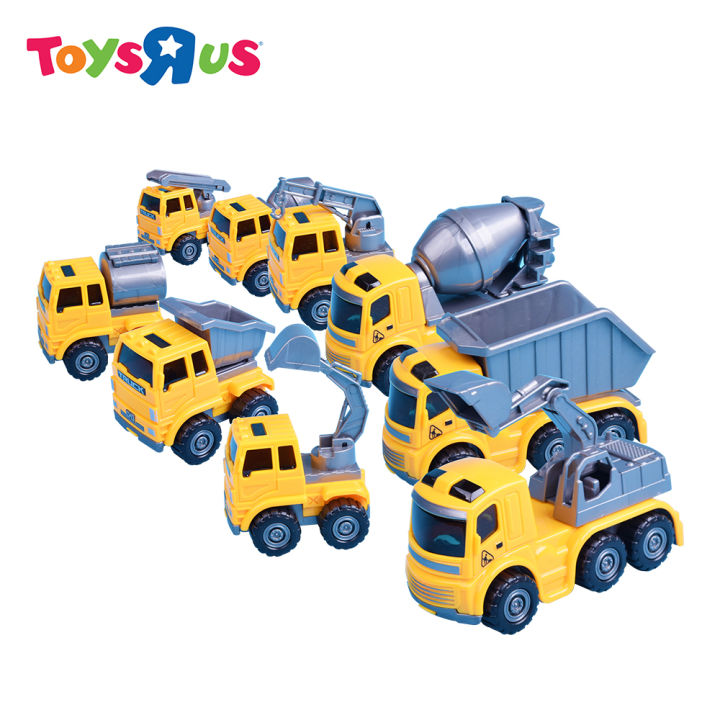 Earth Movers Construction Set Vehicles 9 Pack (Set A) Lazada PH