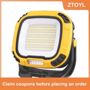 【ZTOYL】 W892 Rechargeable Light Emergency Light Camping Light Spotlight Cob Light Work Light Camping Light Power Bank Function For Tent