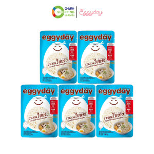 Eggyday เส้นราเมนไข่ขาว พร้อมทาน 100g.  แพค 5 ซอง  #130116