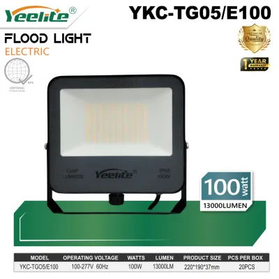 YEELITE Spotlight Led Light Flood Light 220V Outdoor Waterproof AC Wall Lamps Spotlights 6000K 3000K IP65 Energy Saving Street Lamp White Led SearchLight For Home Yard Garden Playground Deck Shed Fence Front 30W/50W/100W
