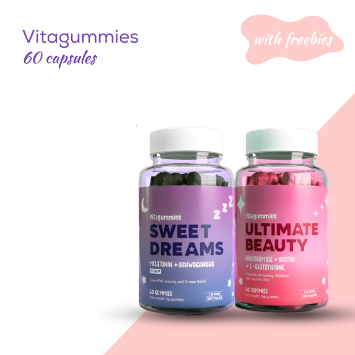 Vitagummies Sweet Dreams Ultimate Beauty Melatonin Ashwagandha