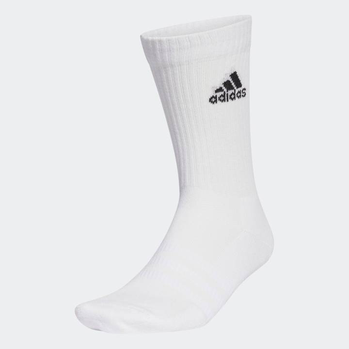 adidas Lifestyle Cushioned Sportswear Crew Socks Unisex White HT3444 ...