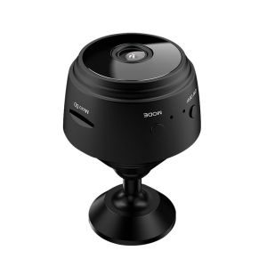 Wireless CCTV Night Vision Camera Mini Home IP Security Vlogging 1080P HD Monitor 360 Degree Rotating Camera With SD Card
