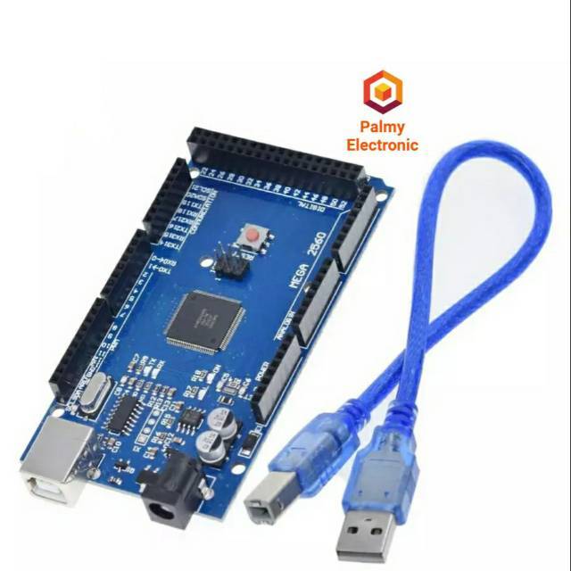 Mega 2560 R3 Development Board CH340 compatible Arduino IDE tanpa kabel ...