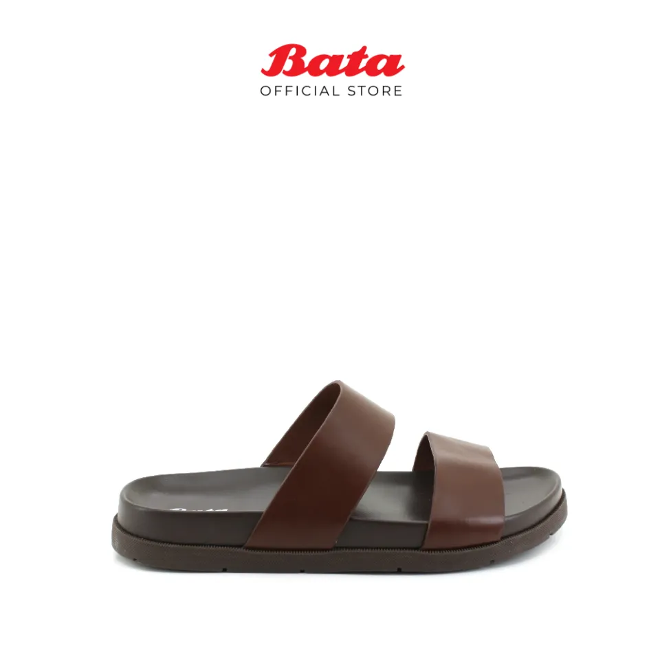 Buy Bata Mens Boss-Grid Brown Sandals at Amazon.in