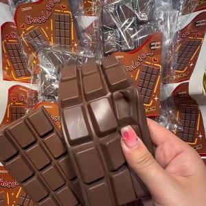 1PC Slow Rising chocolate Squeeze Squishy Sensory Fidget for Stress Relief Anti-Anxiety Hand Relaxation Gift