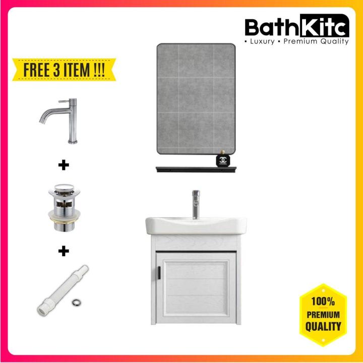 BATHKITC Modern Design Bathroom Basin Aluminium Basin