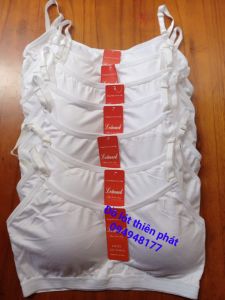Áo lót lá cho bé gáicho học sinh one size  từ 25kg đến 60kg miếng lót liên m 022