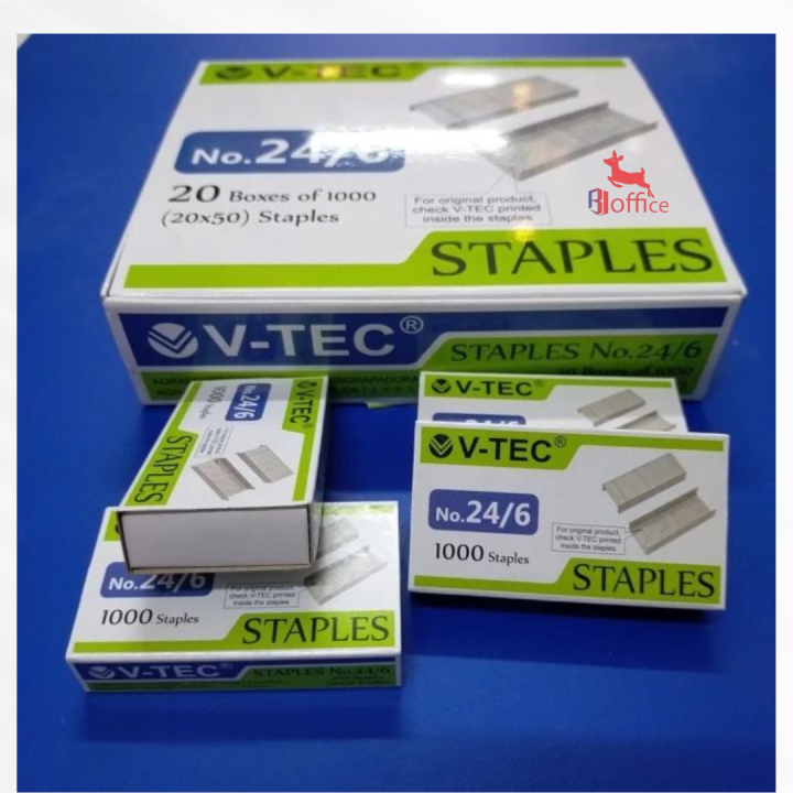 STAPLES Isi Hekter 24/6 V-TECH / BOX KECIL