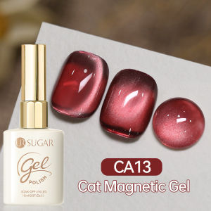 UR SUGAR 15ml Cat Eye Gel Polish Autumn Night Coffee Brown Glass Bead Soak Off UV LED Manicure Nail Art