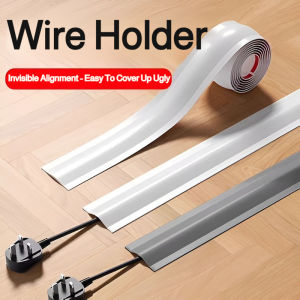 Bendable Wire Guide/Flexible Conduit/Soft Tube线路/Soft Plastic Material/Easy Installation/Organizes Household WiresHome Improvement EssentialWire ManagementRenovation Must-Have电线梳理贴