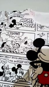 kaos karakter Micky mouse / Micky koran /cotton combad / jumbo UK XXL