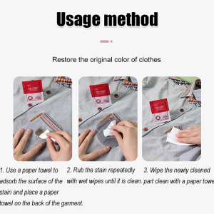 Wet Wipes White Shoes Stain Removal No Damage to Clothes Stain Removal Wipes Portable Efficient