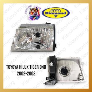 ไฟหน้า ไทเกอร์ D4D ปี 2002 - 2003 TOYOTA TIGER D4D โตโยต้า ไทเกอ ดีโฟดี ดีโฟร์ดี ตราเพชร ไดมอนด์ Diamond