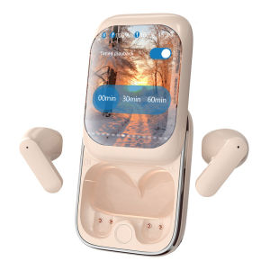 Tai nghe 5.3 Màn hình LCD cảm ứng đầy màu sắc Bass Tai nghe ứng dụng cho game thủ cho điện thoại Android IOS Quà tặng