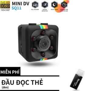 Camera mini kết nối điện thoại Camera siêu nhỏ SQ11 chính hãng Camera Wifi không dây HD 1080P chống dung chống nước siêu sắc nét Máy quay phim mini siêu nhỏ Camera hành trình ô tô Máy quay video Camera 360 độ