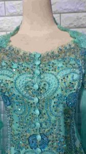 Set Kebaya Pesta Mint dan Kebaya Wisuda Murah