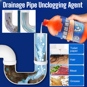 Drainage Pipe Declogger Clog Remover Powerful Drain Pipe Clog Remover No Damage To The Pipeline Pipe Cleaner Pipeline Cleaning Solvent