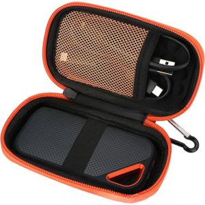 SKJK Bộ nhớ SSD Vỏ ổ đĩa cứng Đa chức năng Chống sốc Hộp đựng cáp dữ liệu Túi đựng du lịch mang theo Lớn Hộp bảo vệ ổ đĩa cứng Phụ kiện máy tính