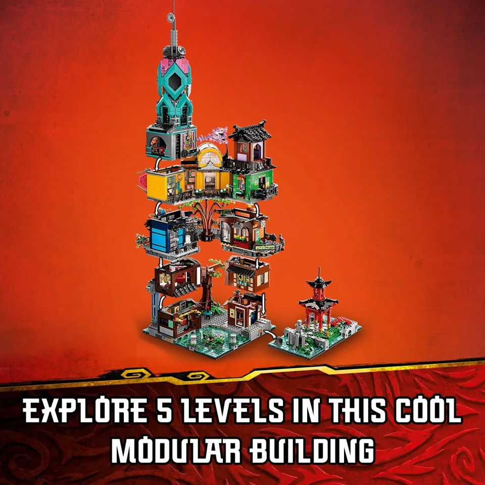 Lego 71741 Ninjago City Gardens 71741 Lego Ninjago Lego 10 Years