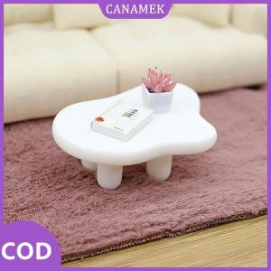 CANAMEK✨ 1 12 Dollhouse mô phỏng Mini đám mây bàn trà mô hình Dollhouse phòng khách trang trí nội thất vi cảnh đạo cụ xây dựng