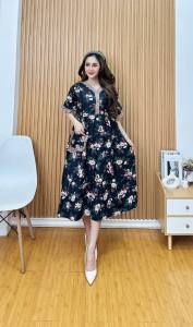 Daster Terbaru 2025 Kekinian Rayon Premium Daster Model Baru Daster Wanita Dewasa Terbaru Busui Dress Wanita Remaja